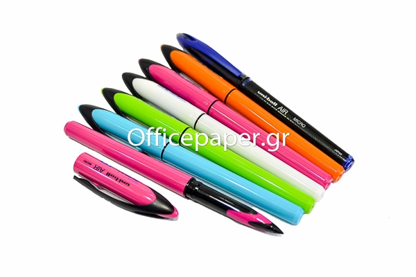 ΣΤΥΛΟ UNI BALL-AIR 0,5 mm ΛΑΧΑΝΙ ΜΕ ΜΠΛΕ ΜΕΛΑΝΗ UBA-158EL