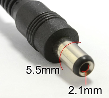 Εικόνα της ΒΥΣΜΑ ΤΡΟΦΟΔΟΤΙΚΟΥ POWERTECH PT-271 Νο4 Tablet 5.5x2.1mm PT-275