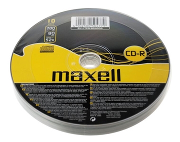 Εικόνα της CD-R MAXELL 4,7GB X16 120min 10PACK