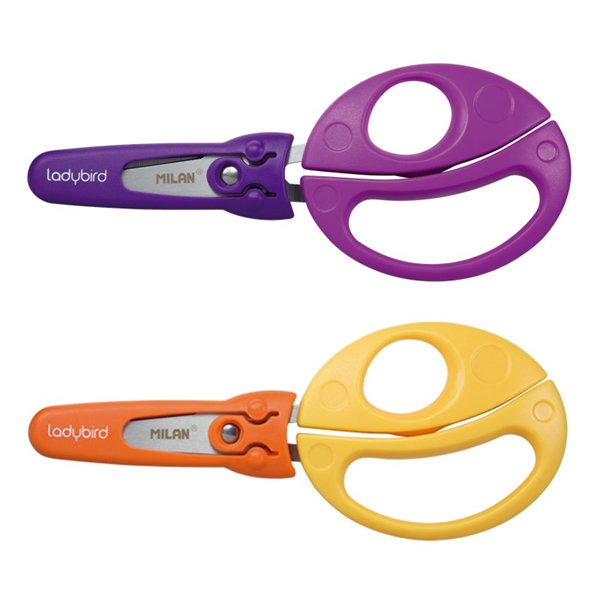 ΨΑΛΙΔΙ ΣΧΟΛΙΚΟ MILAN LADYBIRD 15cm ΦΟΥΞ ΜΕ ΘΗΚΗ ΠΡΟΣΤΑΣΙΑΣ 1409820 2020