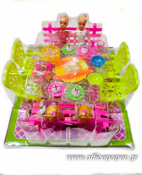 ΤΡΑΠΕΖΑΡΙΑ ΜΕ ΚΟΥΚΛΕΣ 25.5X23X13 ΕΚ. 10-30453