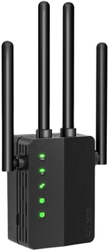 ΑΣΥΡΜΑΤΟΣ ΑΝΑΜΕΤΑΔΟΤΗΣ WIFI FOSCAM wifi extender WE1, dual-band , 2x θύρες LAN, 1200Mbps AC, μαύρο
