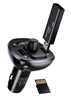 ΑΝΑΜΕΤΑΔΟΤΗΣ FM-TRANSMITER USAMS με οθόνη US-CC115, 2x USB, SD card, 3.4A, μαύρο
