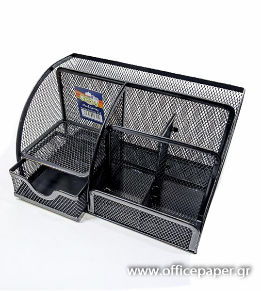 ΜΟΛΥΒΟΘΗΚΗ ΠΟΛΥΣΕΤ ΜΕΤΑΛΛΙΚΟ ΣΥΡΜΑ ΜΑΥΡΗ 7 ΘΕΣΕΙΣ  0.42.235