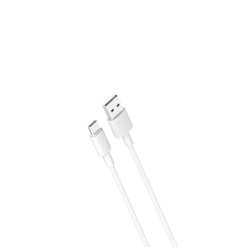 ΚΑΛΩΔΙΟ USB 2.0 MALE- TYPE C ,1 Metres, 2.4A WHITE ,XO