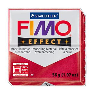 ΠΗΛΟΣ FIMO EFFECT 8020 METALLIC RED  No202