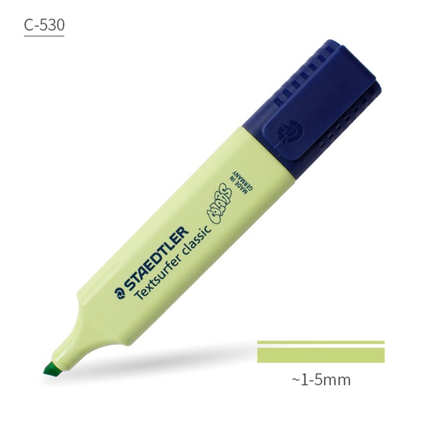 ΥΠΟΓΡΑΜΜΙΣΤΗΣ STAEDTLER COLORS LIME ΑΠΑΛΟ 364-C-530 TEXTSURFER