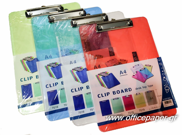 ΠΙΝΑΚΙΔΑ ΠΙΑΣΤΡΑ ΑΠΛΗ DELI Α4 22.5x31.5cm ΦΟΥΞ