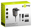 ΤΡΟΦΟΔΟΤΙΚΟ GOOBAY AC/DC ADAPTOR 1000mA 3-12V 9 tips