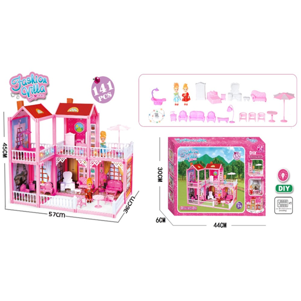 ΣΠΙΤΑΚΙ Fashion villa 141τεμ 44x6x30cm Νο961