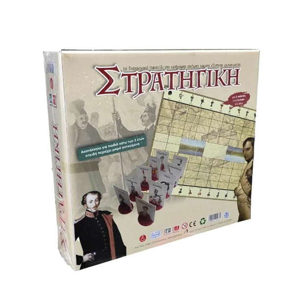 ΕΠΙΤΡΑΠΕΖΙΟ ΣΤΡΑΤΗΓΙΚΗ ΑTOYS  ΣΕ ΚΟΥΤΙ  27X27X6EK.