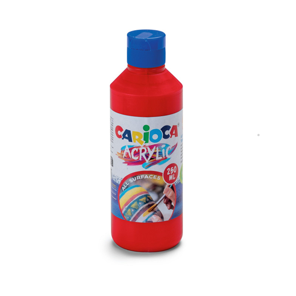 ΤΕΜΠΕΡΑ ΑΚΡΥΛΙΚΗ CARIOCA 250ml KOKKINH 40431/10