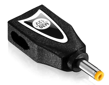 ΒΥΣΜΑ ΤΡΟΦΟΔΟΤΙΚΟΥ POWERTECH βύσμα για φορτιστή HP laptop, M20, 19V, 4x1.7mm