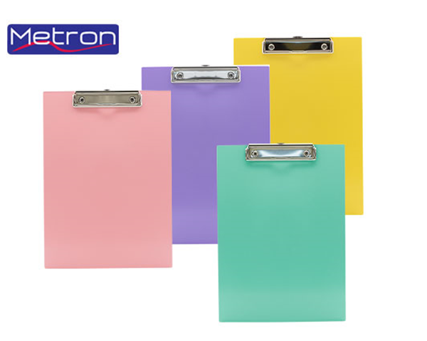 ΠΙΝΑΚΙΔΑ ΠΙΑΣΤΡΑ ΠΛΑΣΤΙΚΗ ΜΟΝΗ Α4 21Χ29εκ. PASTEL 4 ΧΡΩΜΑΤΑ 2020