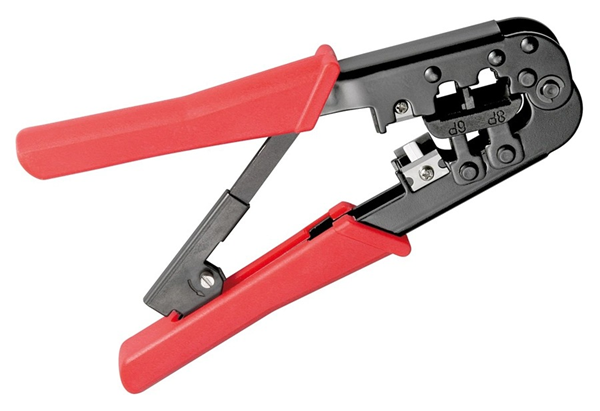 ΠΡΕΣΑ ΑΚΡΟΔΕΚΤΩΝ GOOBAY πρέσα ακροδεκτών δικτύου 77146 για RJ11/12/45, 4P/6P/8P