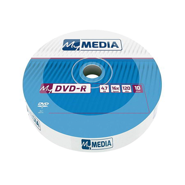 DVD-R MY MEDIA 4,7 GB X16 120min  10ΑΔΑ