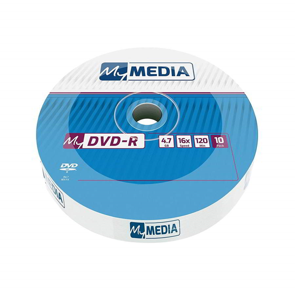 DVD-R MY MEDIA 4,7 GB X16 120min  10ΑΔΑ