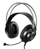 ΑΚΟΥΣΤΙΚΑ A4TECH Headset FH200U, USB, 50mm ακουστικά, DSP stereo, μαύρα