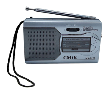 ΡΑΔΙΟΦΩΝΟ CMIK φορητό MK-822E με θύρα ακουστικών 3.5mm, γκρι