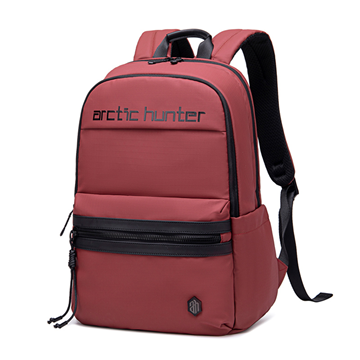ΤΣΑΝΤΑ ΠΛΑΤΗΣ ARCTIC HUNTER B00536 με θήκη laptop 15.6", 21L, κόκκινη