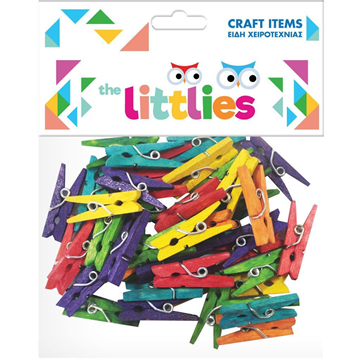 ΜΑΝΤΑΛΑΚΙΑ ΞΥΛΙΝΑ ΧΡΩΜΑΤΙΣΤΑ 45TEM 25mm THE LITTLIES