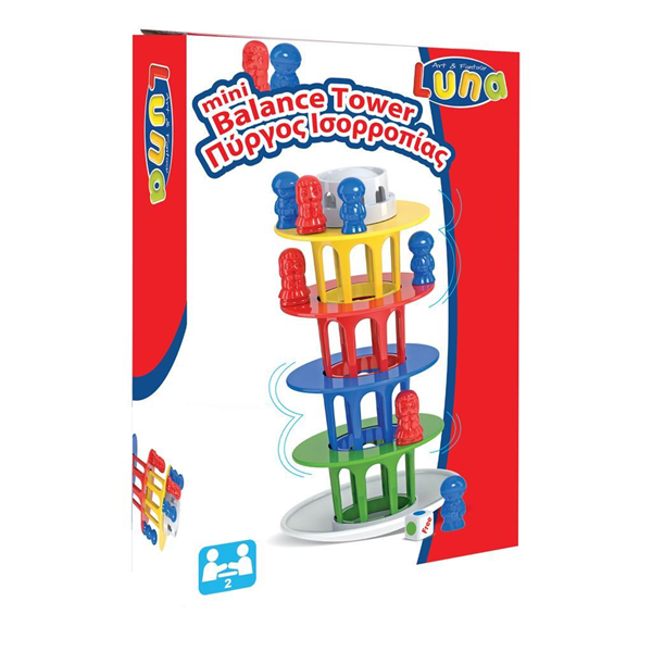 ΕΠΙΤΡΑΠΕΖΙΟ ΠΑΙΧΝΙΔΙ ΠΥΡΓΟΣ ΙΣΟΡΡΟΠΙΑΣ 14,5Χ20Χ4ΕΚ LUNA