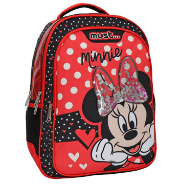 Σχολική Τσάντα Πλάτης Δημοτικού Disney Minnie Mouse Must 3 Θήκες