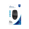 ΠΟΝΤΙΚΙ MediaRange Optical Mouse Corded 3-Button Silent-click 1000 dpi (Black, Wired) (MROS212)