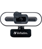ΚΑΜΕΡΑ WEB Verbatim AWC-02 FHD 1080P Autofocus Webcam + Mic + Light - 49579