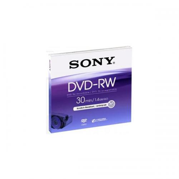 DVD-RW SONY MINI 1,4GB 30min SINGLE SIDE 1 PACK