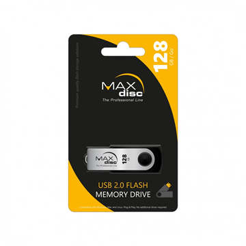 MNHMH USB MAX DISK 128GB USB 2.0 BLACK MD913