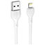 ΚΑΛΩΔΙΟ USB 2.0 MALE- LIGHTNING IPHONE ,1 Metres, 2.1A WHITE ,XO ,NB-200