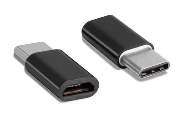 ΑΝΤΑΠΤΟΡΑΣ POWERTECH Adapter USB Type-C σε Micro USB CAB-UC019, μαύρο