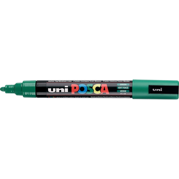 ΜΑΡΚΑΔΟΡΟΣ UNI POSCA PC-5Μ 1.8-2.5mm ΠΡΑΣΙΝΟ ΜΕΣΑΙΟΣ