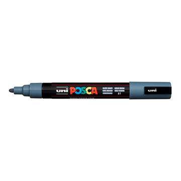 ΜΑΡΚΑΔΟΡΟΣ UNI POSCA PC-5Μ 1.8-2.5mm SLATE GREY