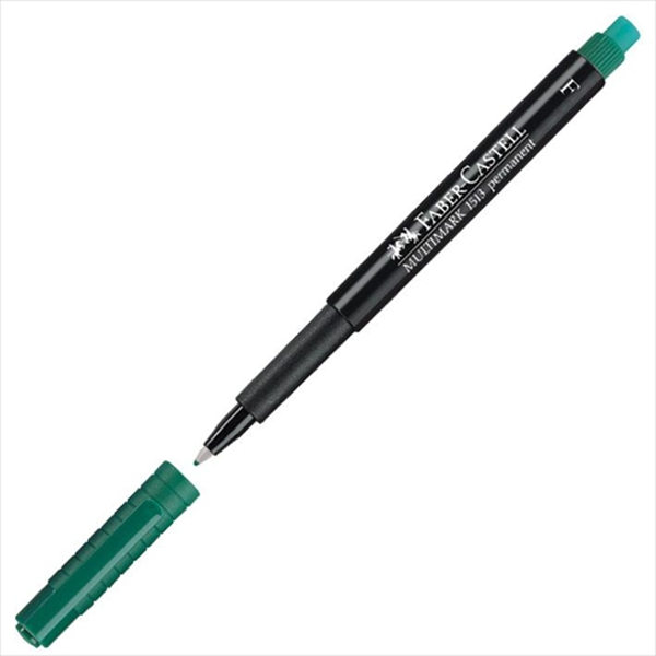 ΜΑΡΚΑΔΟΡΟΣ FABER CASTEL MULTI-PERMANETN F=(0.6mm) ΠΡΑΣΙΝΟ 151321