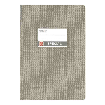 ΤΕΤΡΑΔΙΟ JEANS SPECIAL 17Χ25  50Φ ΓΚΡΙ  ΤΥΠΟΤΡΑΣΤ