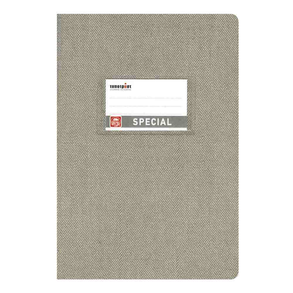 ΤΕΤΡΑΔΙΟ JEANS SPECIAL 17Χ25  50Φ ΓΚΡΙ  ΤΥΠΟΤΡΑΣΤ