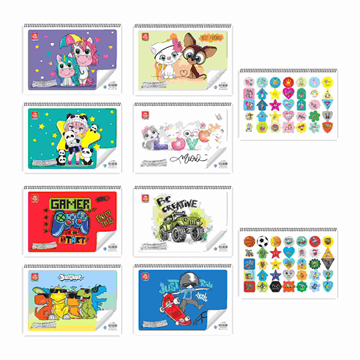 ΜΠΛΟΚ ΖΩΓΡΑΦΙΚΗΣ TYPOTRUST A4 21X29 40Φ. No4244 ΜΕ ΑΥΤΟΚΟΛΛΗΤΑ