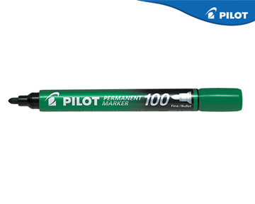 ΜΑΡΚΑΔΟΡΟΣ PILOT ΑΝΕΞΙΤΗΛΟΣ ΠΡΑΣΙΝΟΣ No SCA-100  ΣΤΡΟΓΓΥΛΗ ΜΥΤΗ -FINE JAPAN