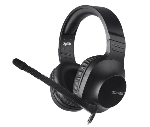 ΑΚΟΥΣΤΙΚΑ SADES Gaming Headset Spirits SA-721, Multiplatform, 3.5mm, μαύρα