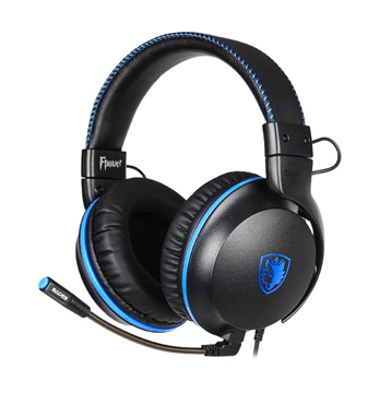 ΑΚΟΥΣΤΙΚΑ SADES Gaming Headset Fpower SA-717-BL, multiplatform, 3.5mm