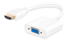 ΑΝΤΑΠΤΟΡΑΣ ΕΙΚΟΝΑΣ POWERTECH HDMI σε VGA (F) PTH-023, 1920x1200p, μαύρο