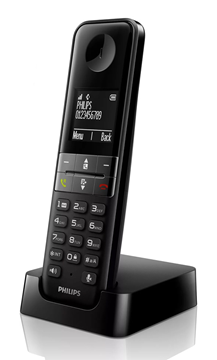 ΤΗΛΕΦΩΝΟ ΑΣΥΡΜΑΤΟ PHILIPS D470 ΜΑΥΡΟ ΕΛΛΗΝΙΚΟ ΜΕΝΟΥ