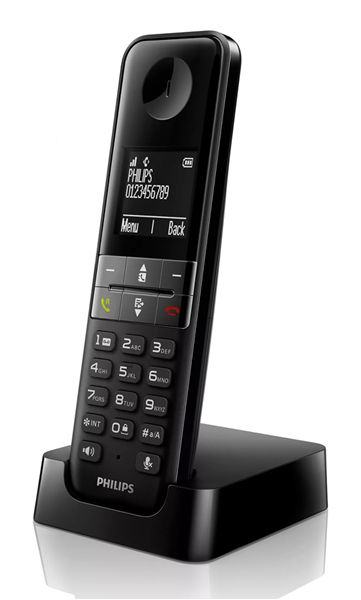 ΤΗΛΕΦΩΝΟ ΑΣΥΡΜΑΤΟ PHILIPS D470 ΜΑΥΡΟ ΕΛΛΗΝΙΚΟ ΜΕΝΟΥ