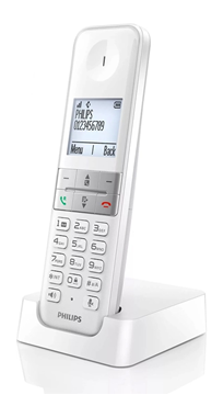 ΤΗΛΕΦΩΝΟ ΑΣΥΡΜΑΤΟ PHILIPS D470 ΛΕΥΚΟ ΕΛΛΗΝΙΚΟ ΜΕΝΟΥ