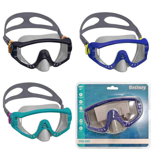 ΜΑΣΚΑ ΘΑΛΛΑΣΗΣ ΧΩΡΙΣ ΑΝΑΠΝΕΥΣΤΗΡΑ ΕΦΗΒΙΚΗ +14 BESTWAY 22044