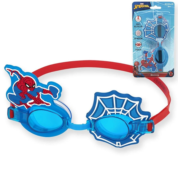 ΓΥΑΛΑΚΙΑ ΘΑΛΑΣΣΗΣ BESTWAY ΠΑΔΙΚΑ +3 ΕΤΩΝ SPIDERMAN 9102 ΣΕ ΚΑΡΤΕΛΑ