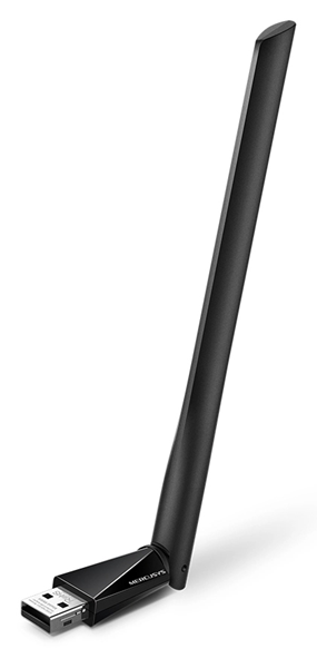 ΑΝΤΑΠΤΟΡΑΣ WIFI-USB MERCUSYS  MU6H, 5dBi, AC650, Dual Band, Ver. 1.0