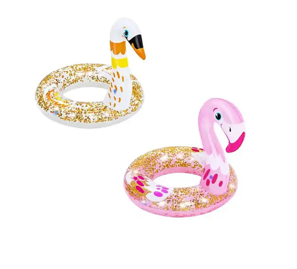 ΣΩΣΙΒΙΟ ΚΟΥΛΟΥΡΑ ΘΑΛΑΣΣΗΣ ΦΛΑΜΙΝΓΚΟ 61cm BESTWAY 36306 2 ΣΧΕΔΙΑ